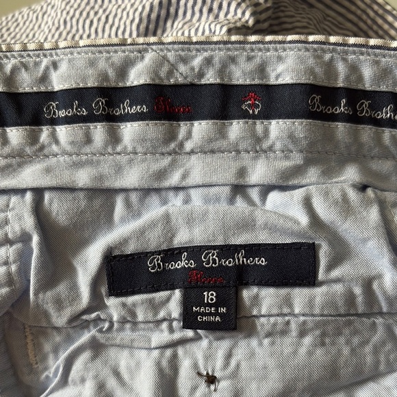 Brooks Brothers Seersucker Suit Pants Size 18 — BIG BOY— PREPPY!!! - Picture 6 of 10